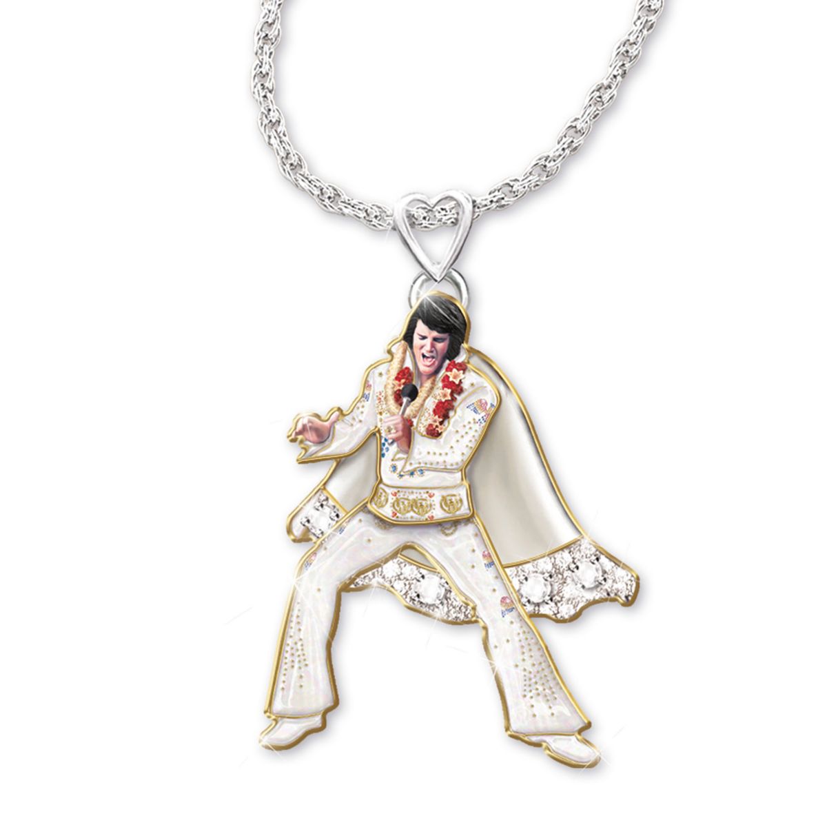Las Vegas 'Hip Shakin' Elvis Signature Pendant