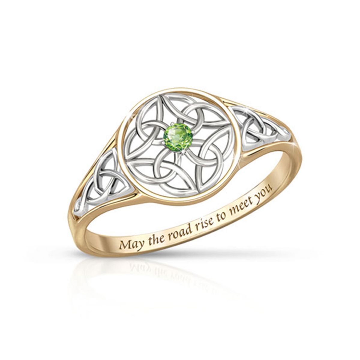 'Celtic Beauty' Peridot Ladies' Ring