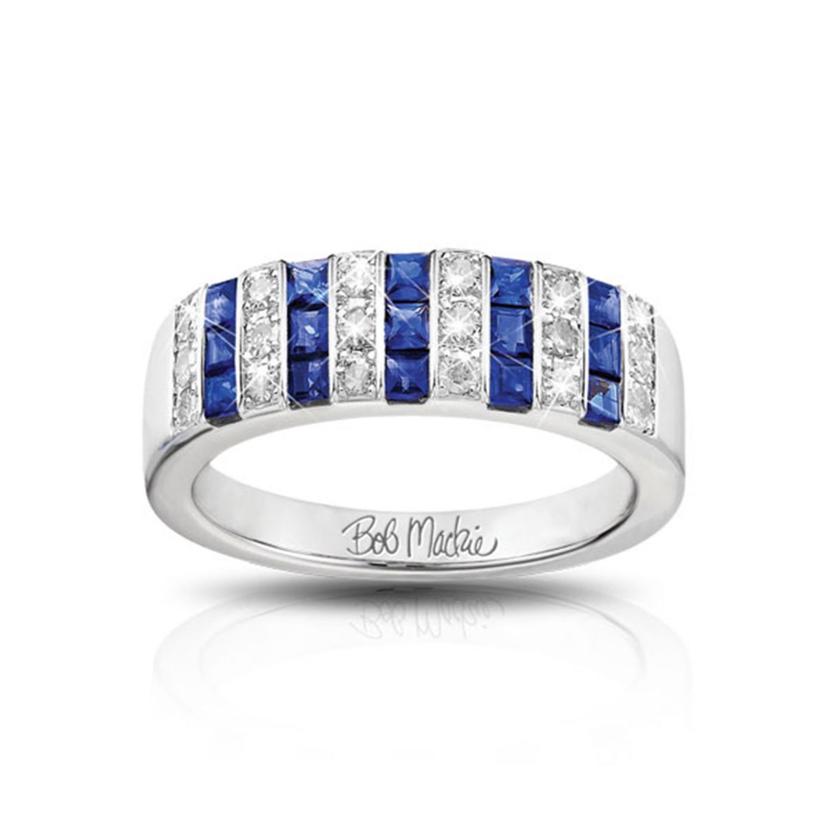Bob Mackie 'Blue And Bold' Ladies' Ring
