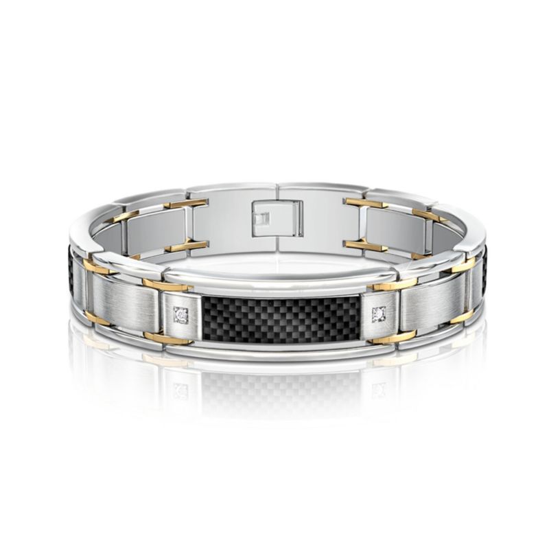 &#039;Dressed To Thrill&#039; Diamond Men&#039;s Bracelet