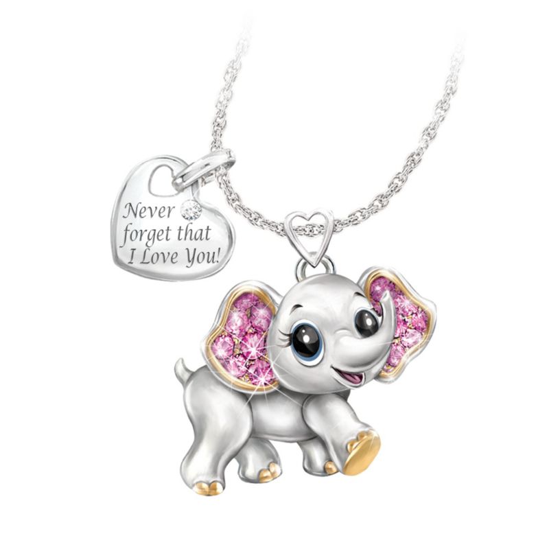 &#039;Granddaughter, Never Forget I Love You&#039; Necklace