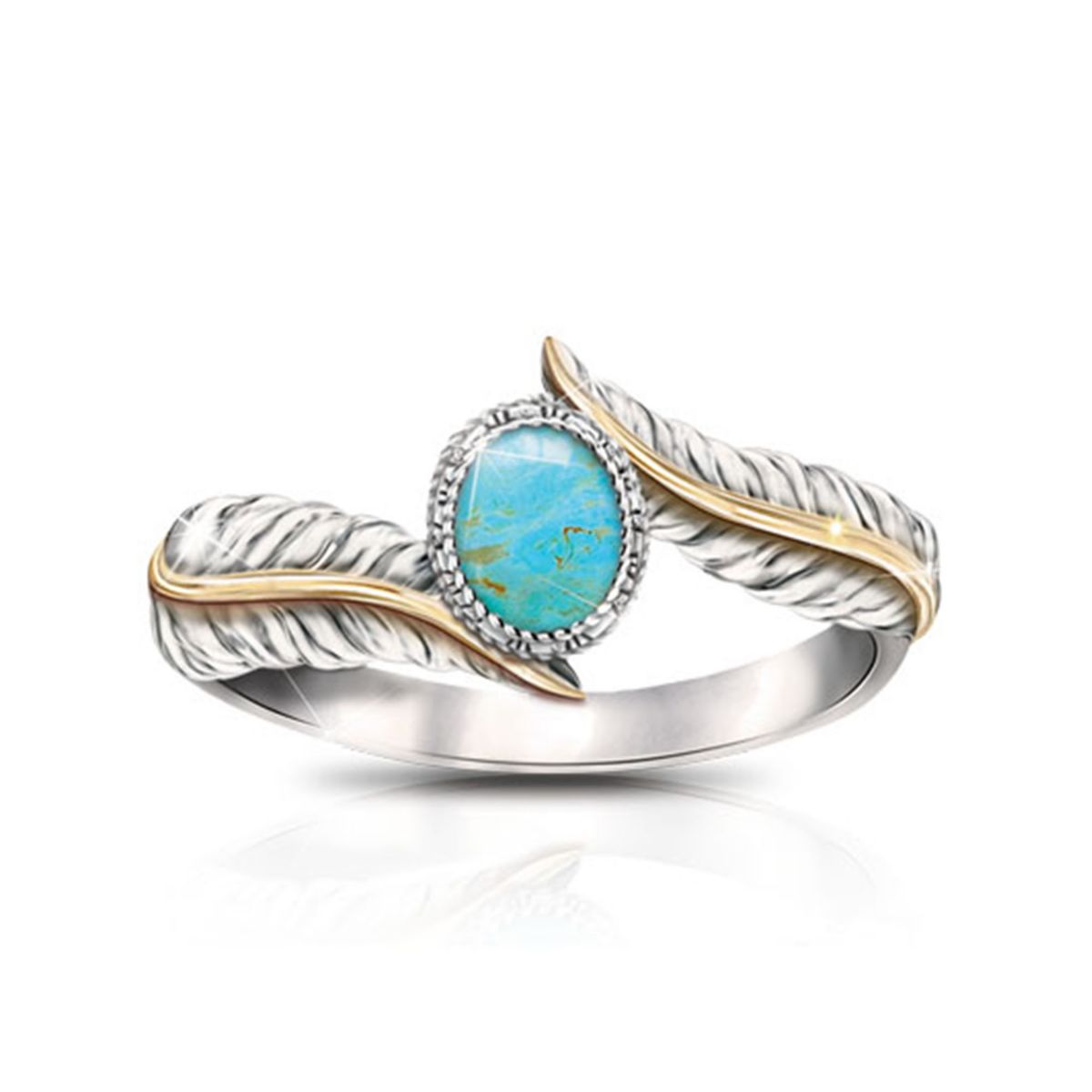 'Free Spirit' Turquoise Ladies' Ring
