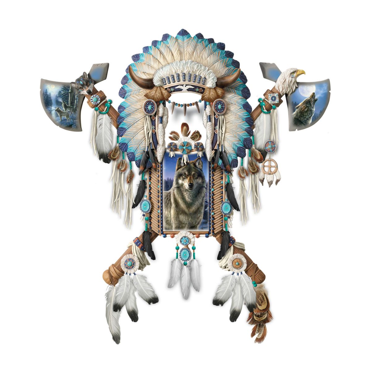 'Valiant Spirit' Wolf Art Wall Décor Collection
