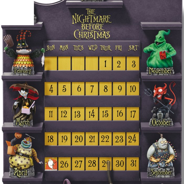 The Nightmare Before Christmas 13 Day Advent Calendar Beauty Set
