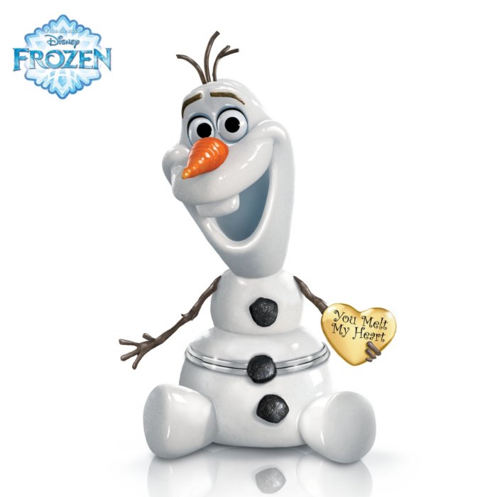 sturen Krankzinnigheid Dakraam Disney FROZEN Olaf 'You Melt My Heart' Music Box