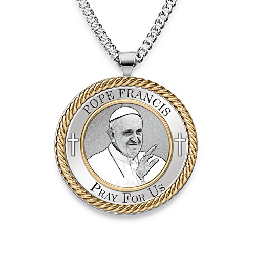 Pope Francis ‘Pray For Us’ Pendant