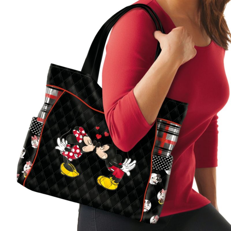 mickey and minnie love story handbag