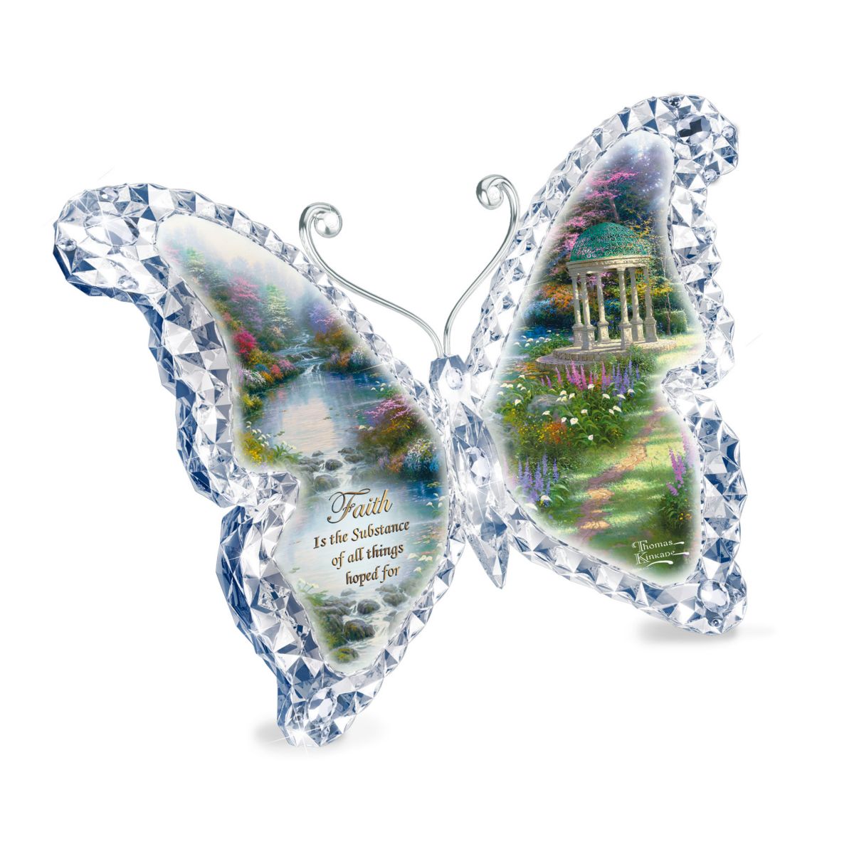 Thomas Kinkade 'Gardens Of Paradise' Butterfly Sculpture Collection