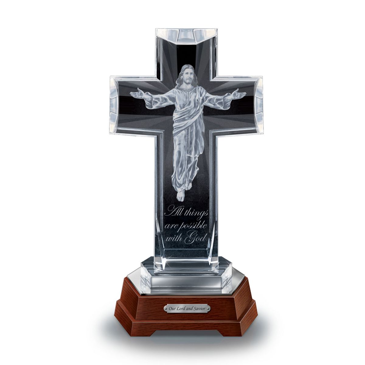 'His Heavenly Grace' Illuminating Cross