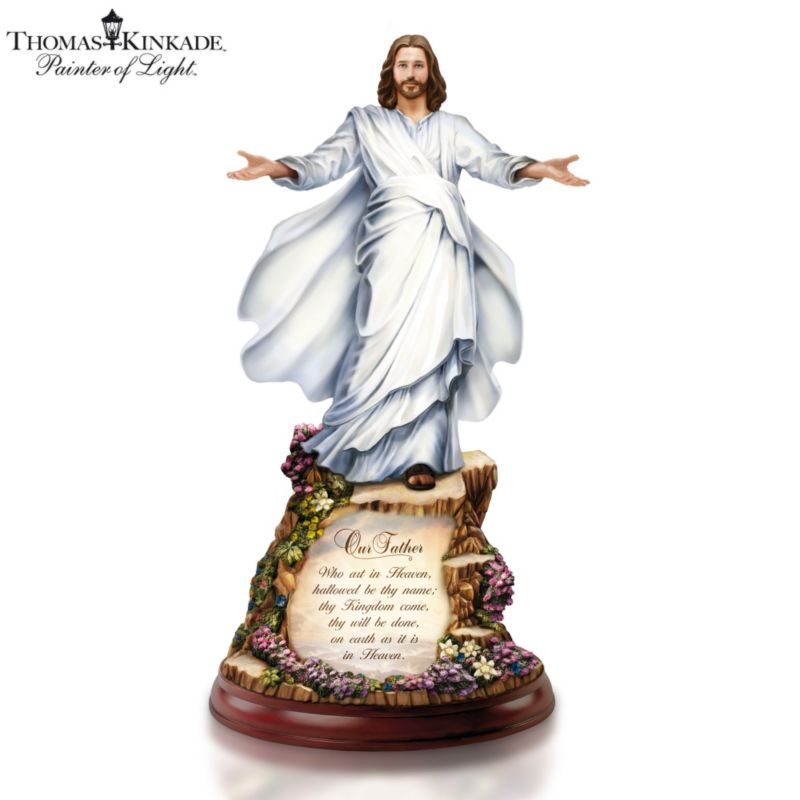Thomas Kinkade ‘The Sermon On The Mount’ Sculpture