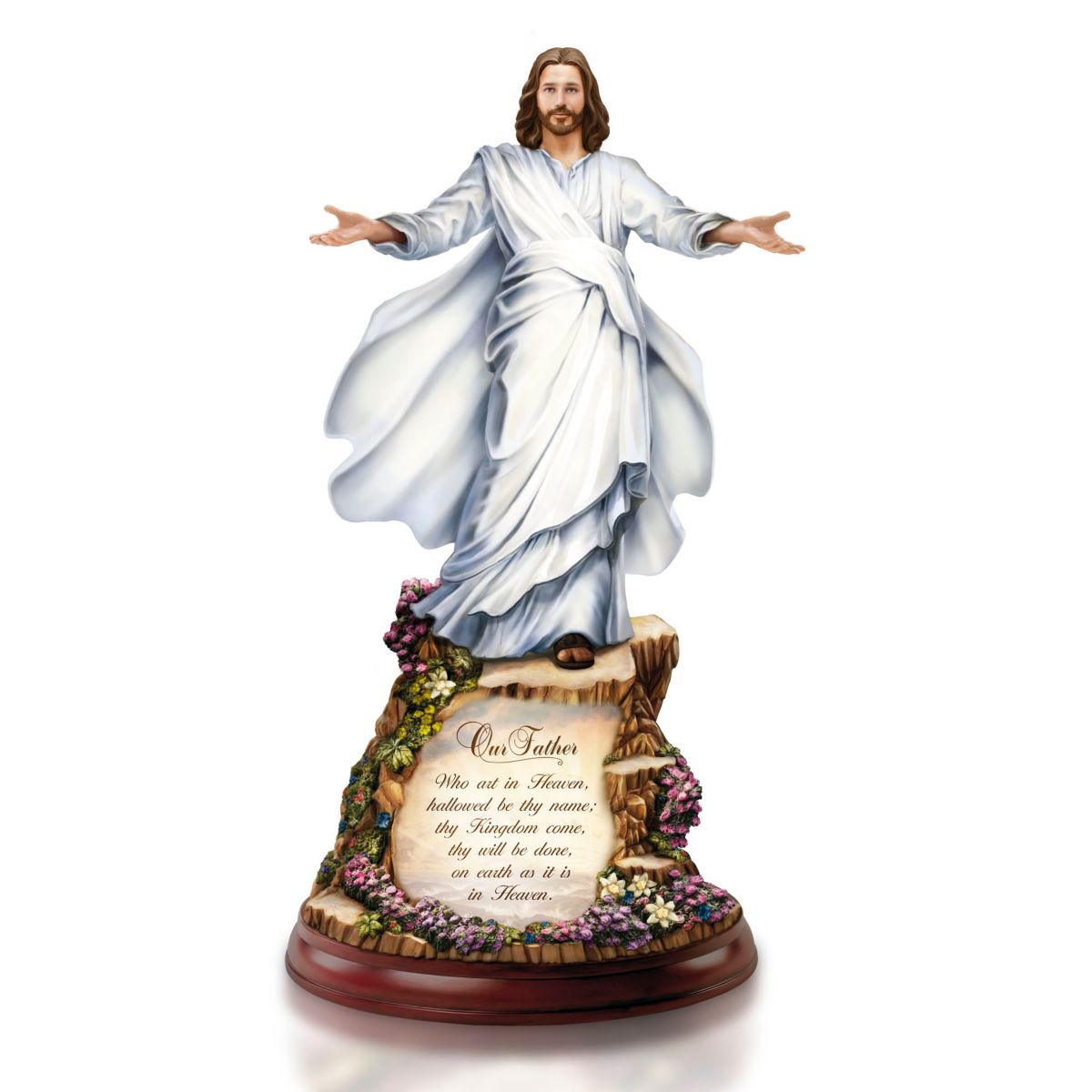 Thomas Kinkade ‘The Sermon On The Mount’ Sculpture