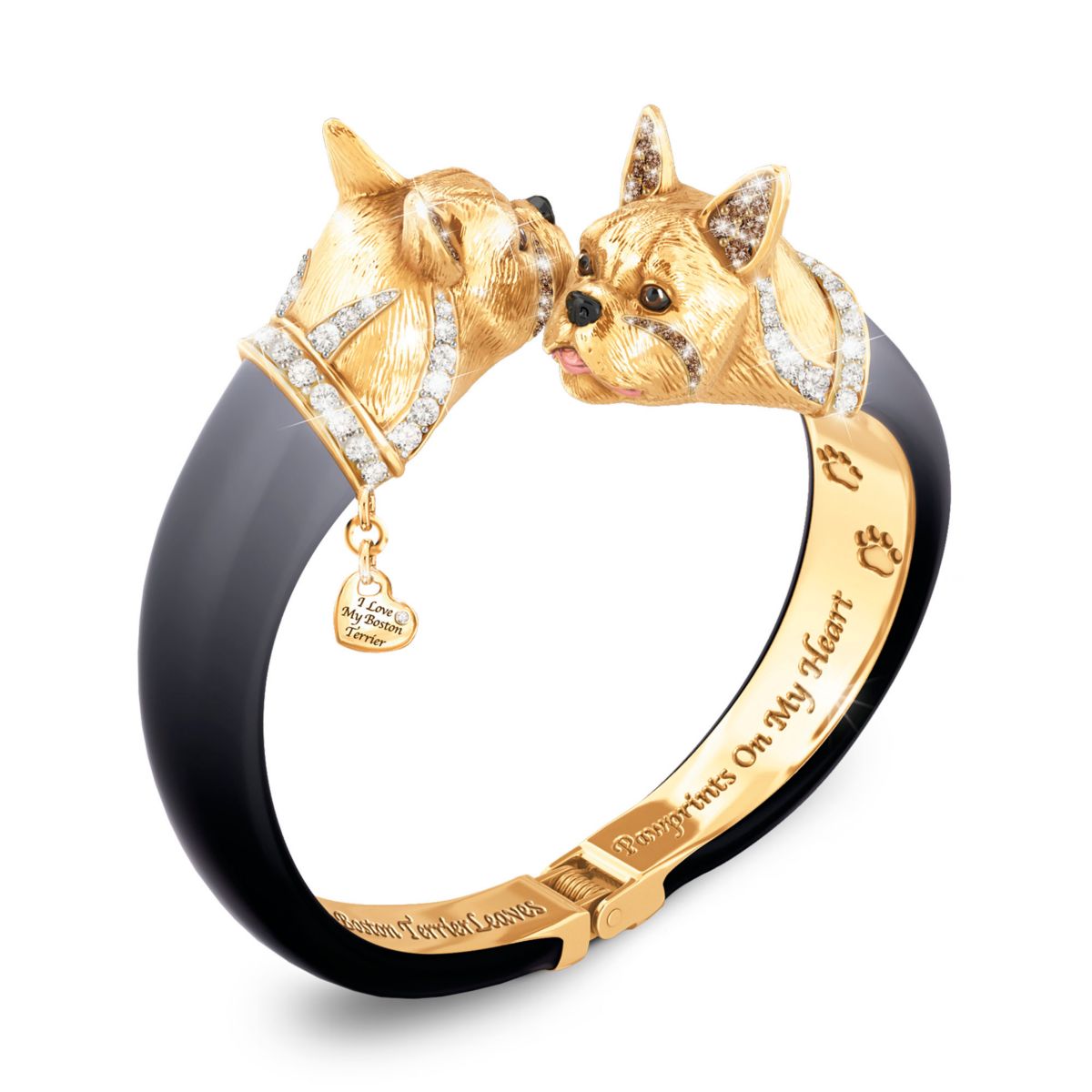 'Sophistipups' Boston Terrier Bracelet