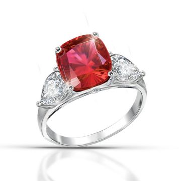 'Rare Sunrise' Diamonesk Ring
