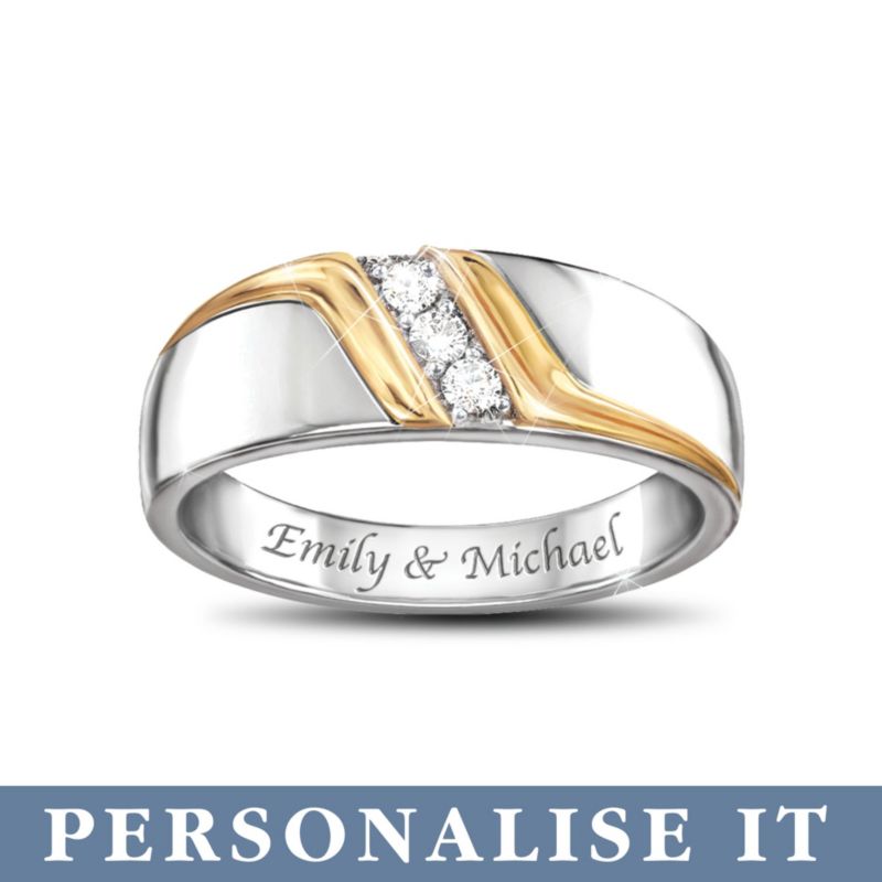 Men's Jewellery Gold & Silver Rings For Men The Bradford Exchange