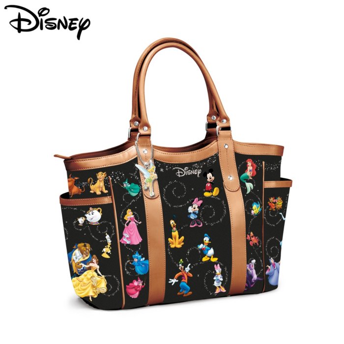 Damen Reisetasche, Kunstleder, Disney Minnie Mouse