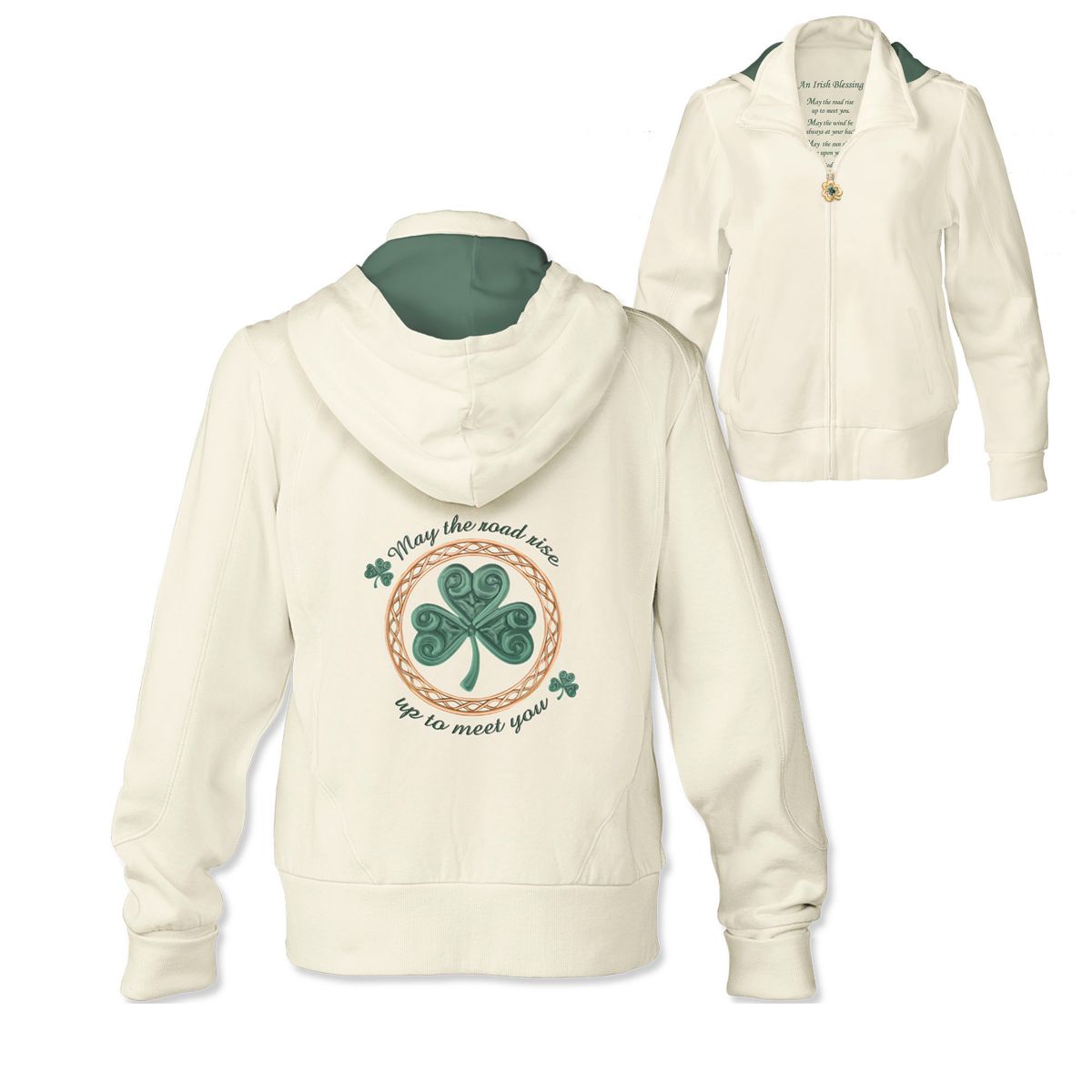 'An Irish Blessing' Ladies' Hoodie