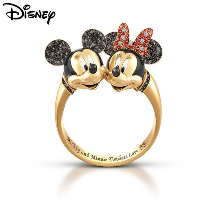 Mickey Mouse Ring Mickey Ring Cartoon Ring Mouse Signet -  UK
