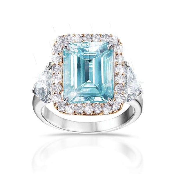 Fashion Solid Sterling Silver 18-Carat Gold-Plated Diamonesk® Ladies ...