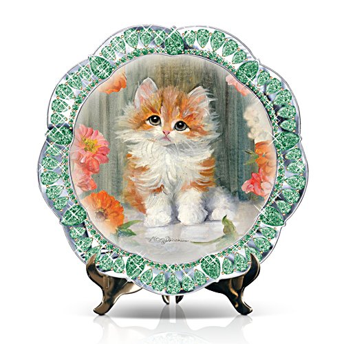 ‘Precious Blossom’ Kitten Collector Plate 
