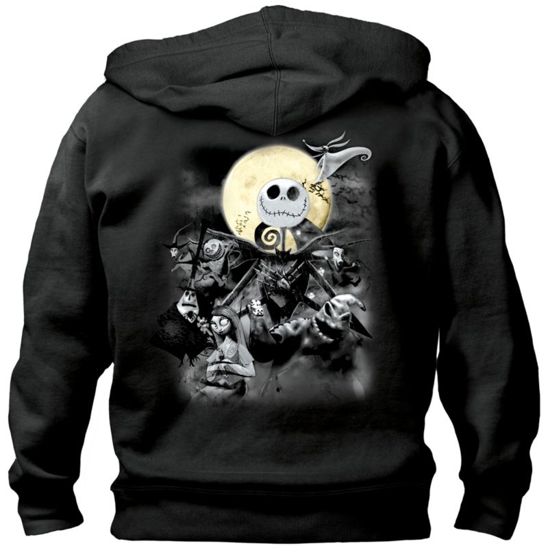 nightmare before christmas hooded sweatshirt
