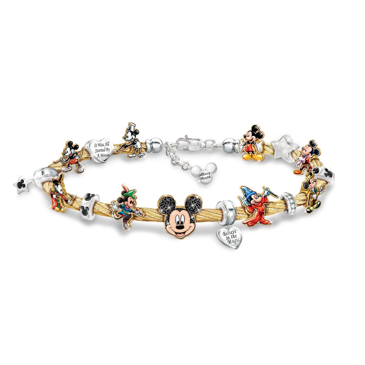 Disney 'Mickey Mouse's Greatest Moments' Ladies' Bracelet