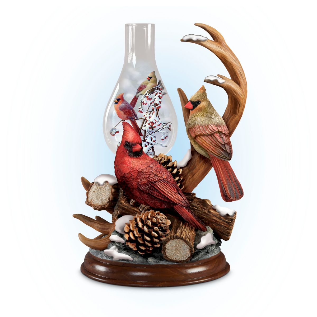 'Jewels Of The Forest' Cardinal Sculpture