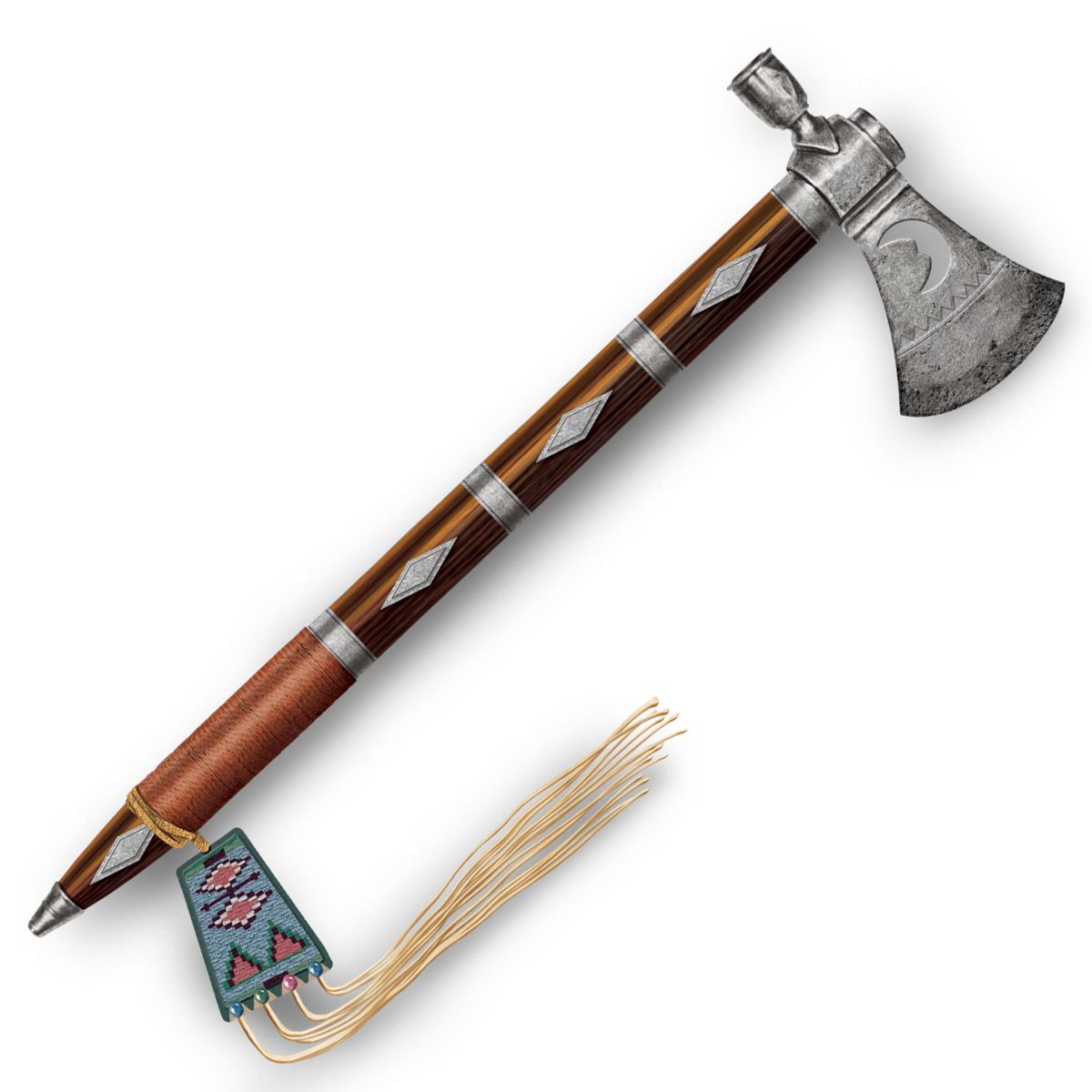 'Pipe Tomahawk (Circa 1820) Southern Plains Style Modern Day Oklahoma' Tomahawk-Inspired Wall Décor