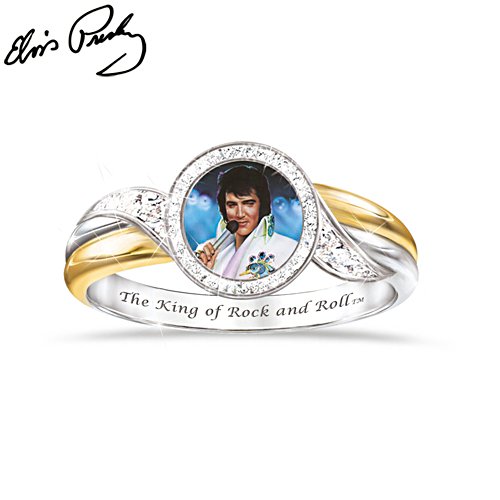 Elvis™ 'Embrace The King' Ladies' Ring