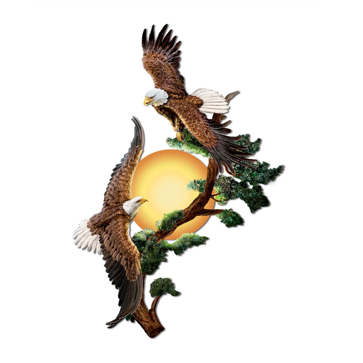 'Soaring Sunrise' Eagle Wall Décor
