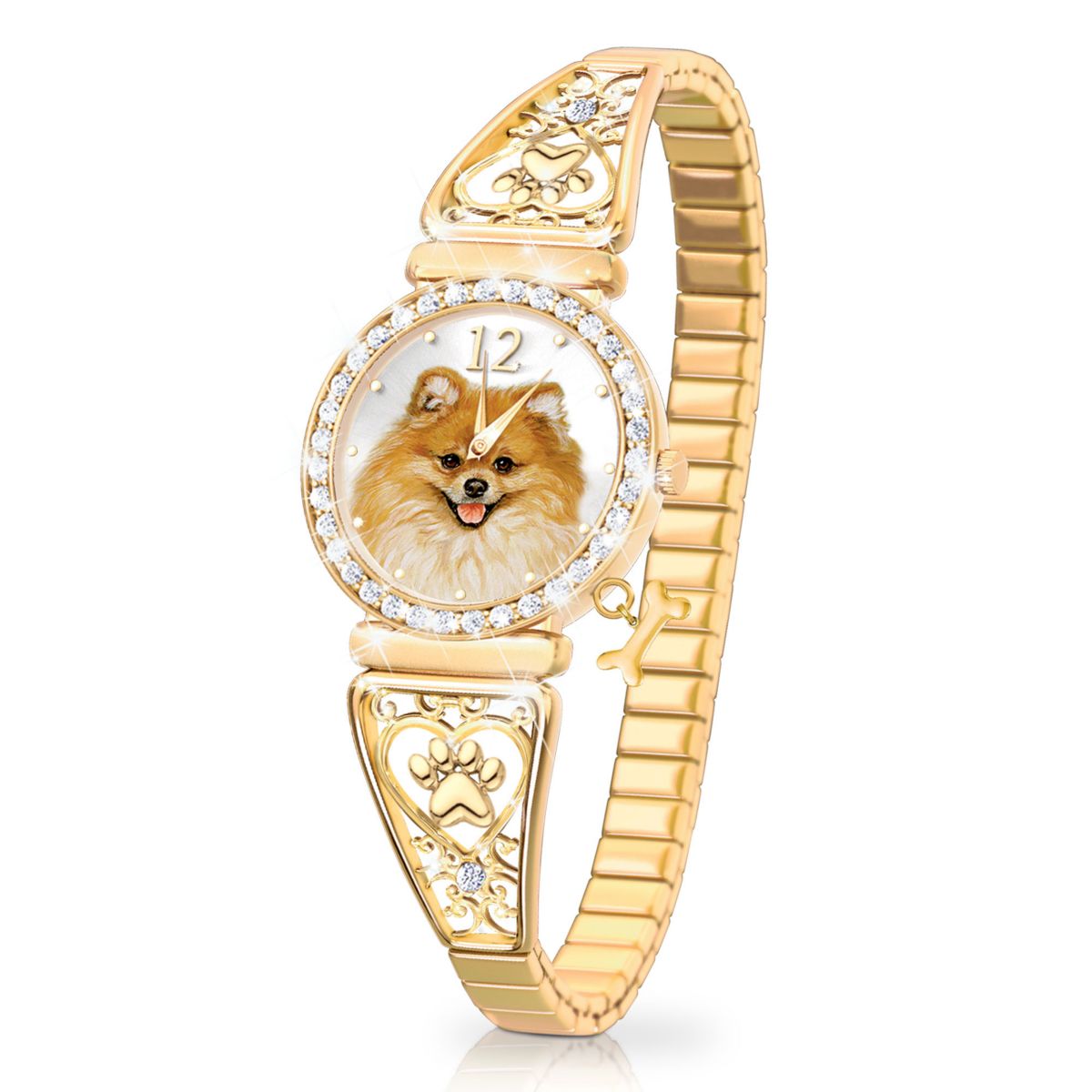 'Forever Faithful' Pomeranian Ladies' Watch