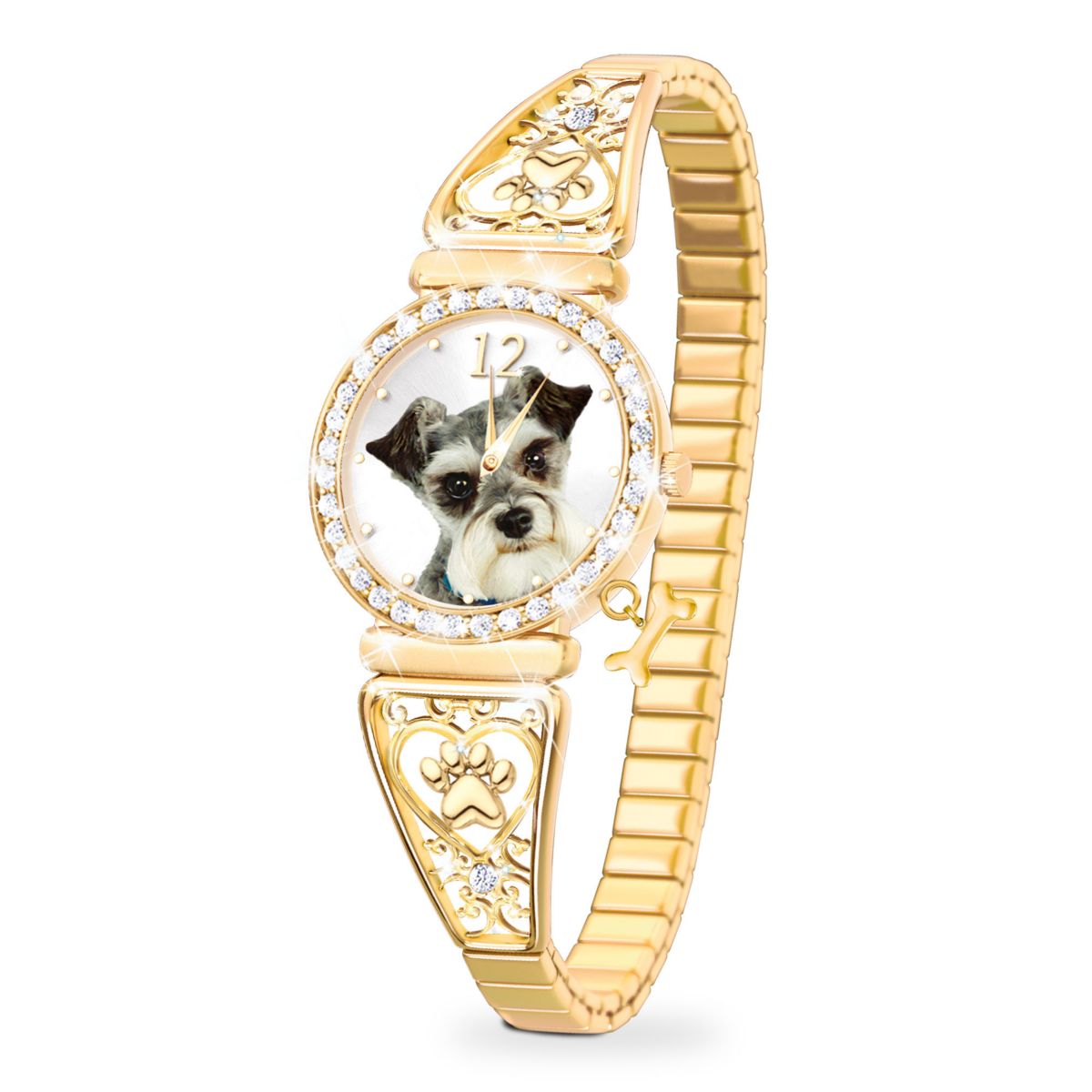 'Forever Faithful' Schnauzer Ladies' Watch
