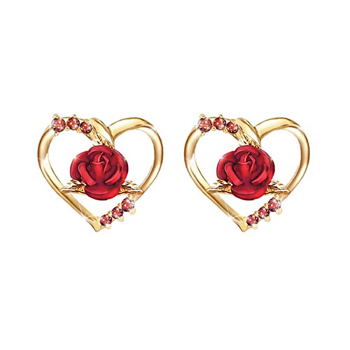 'Forever Yours' Ladies' Ruby Earrings