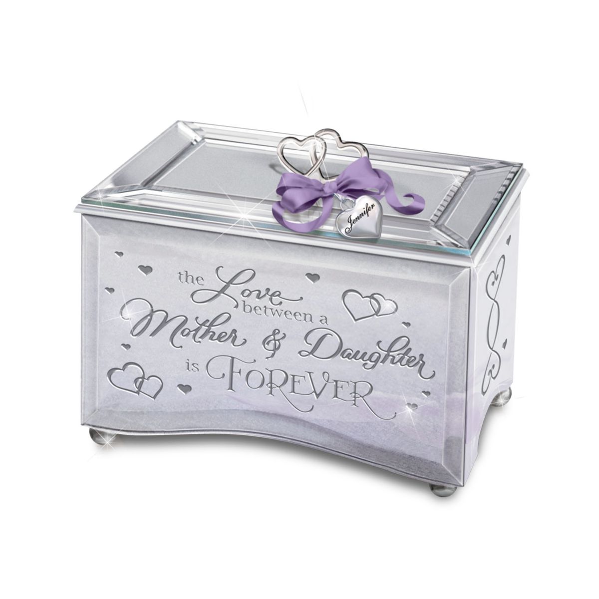 'The Love Between A Mother & Daughter' Personalised Music Box