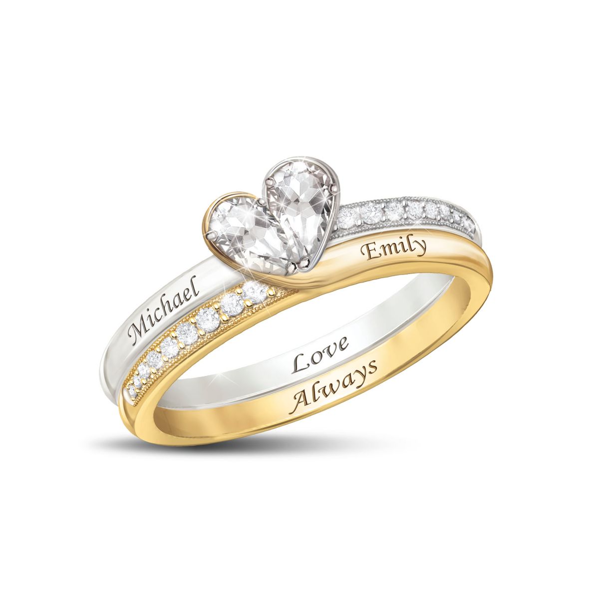 'Love Always' Personalised Ring
