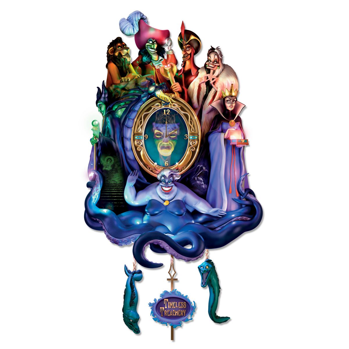 Disney 'Timeless Treachery' Cuckoo Clock