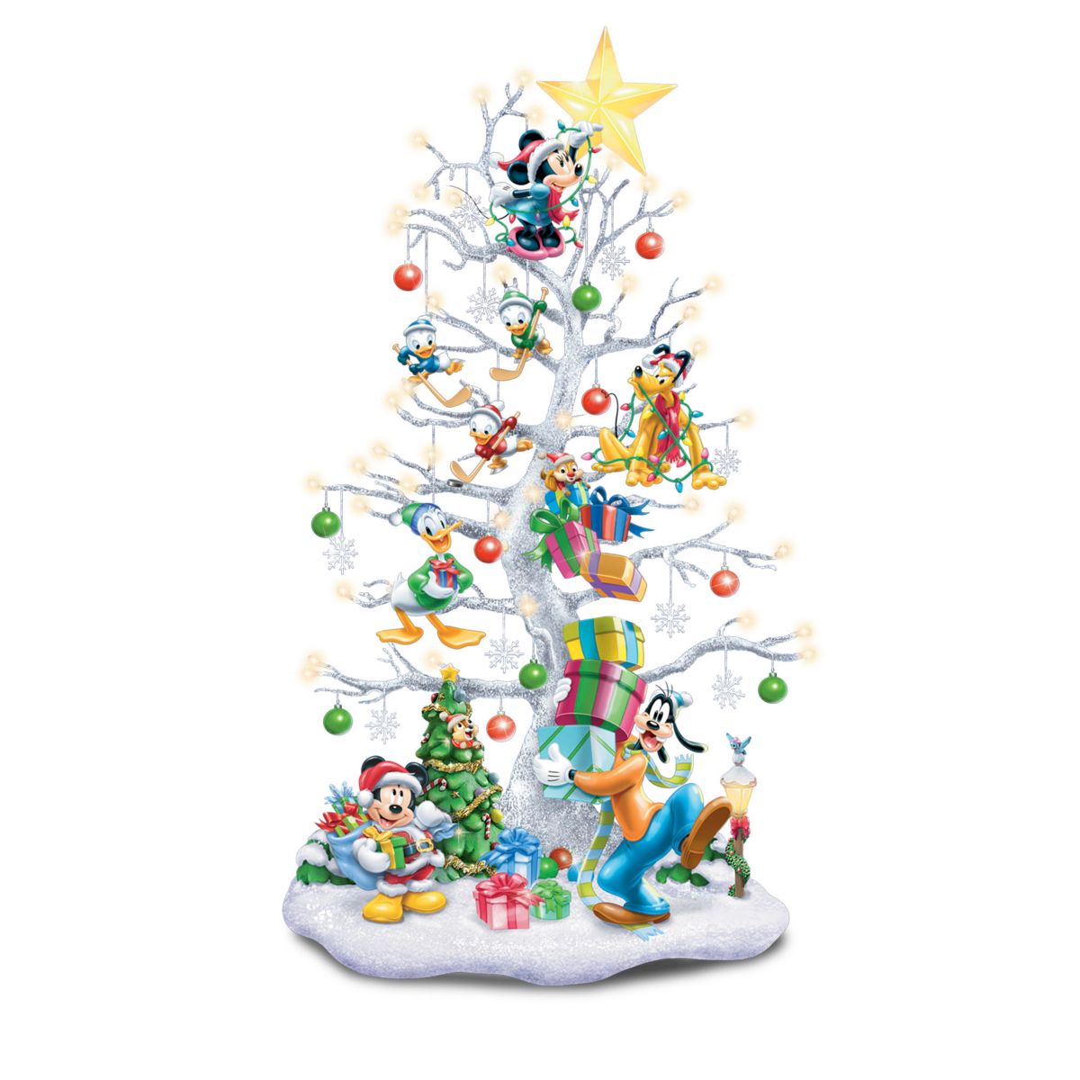'Magic Of Disney' Illuminated Christmas Tree