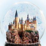 Officially Licensed Harry Potter Hogwarts Sculpted Musical Moving Train Express Glitter Globe HARRY POTTER HOGWARTS Express Illuminated Musical Globe