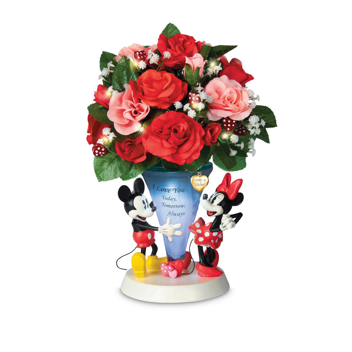 Disney 'A Love Like Ours' Personalised Lit Table Centrepiece