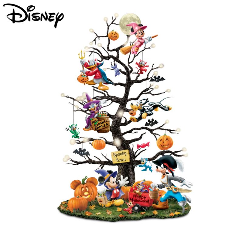 Disney Trick Or Treat Halloween Tabletop Tree
