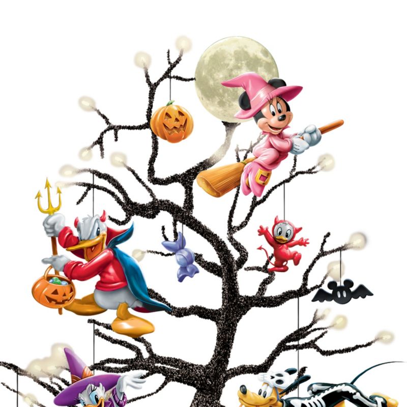 Disney Trick Or Treat Halloween Tabletop Tree