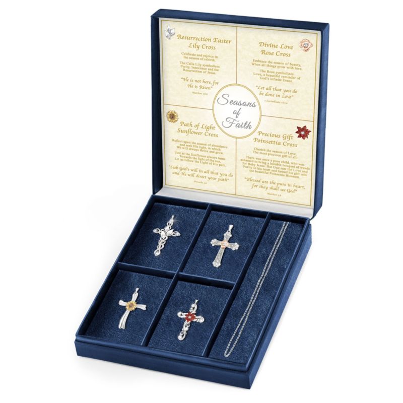 Blüten der Jahreszeiten – Anhänger-Set