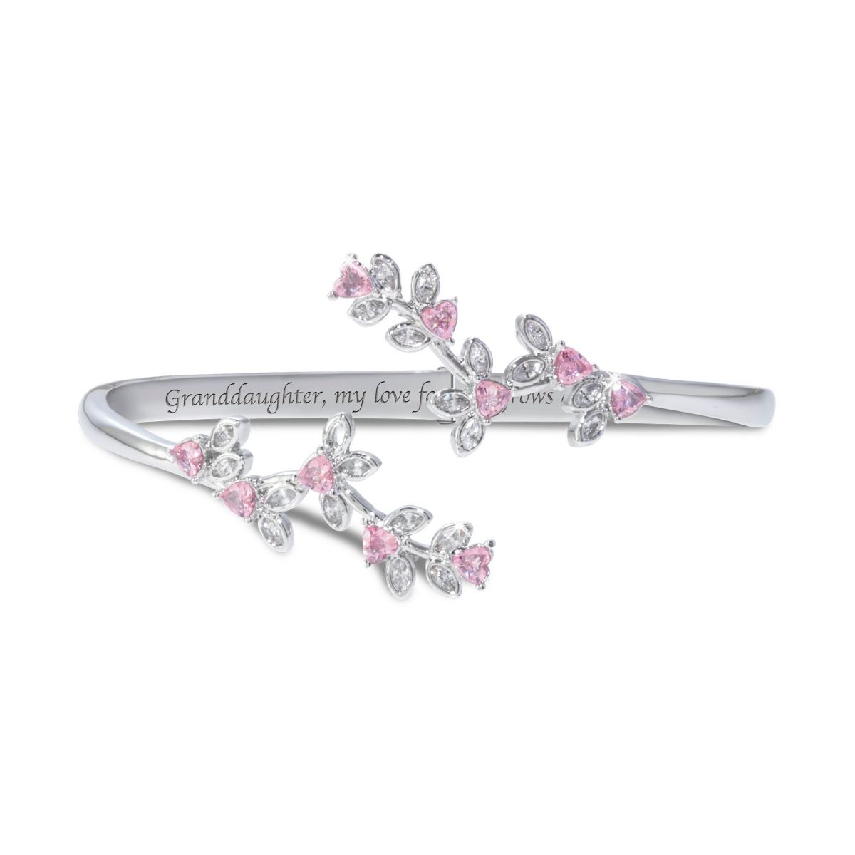 'Granddaughter, My Love Grows' Ladies' Bracelet – Medium/Large