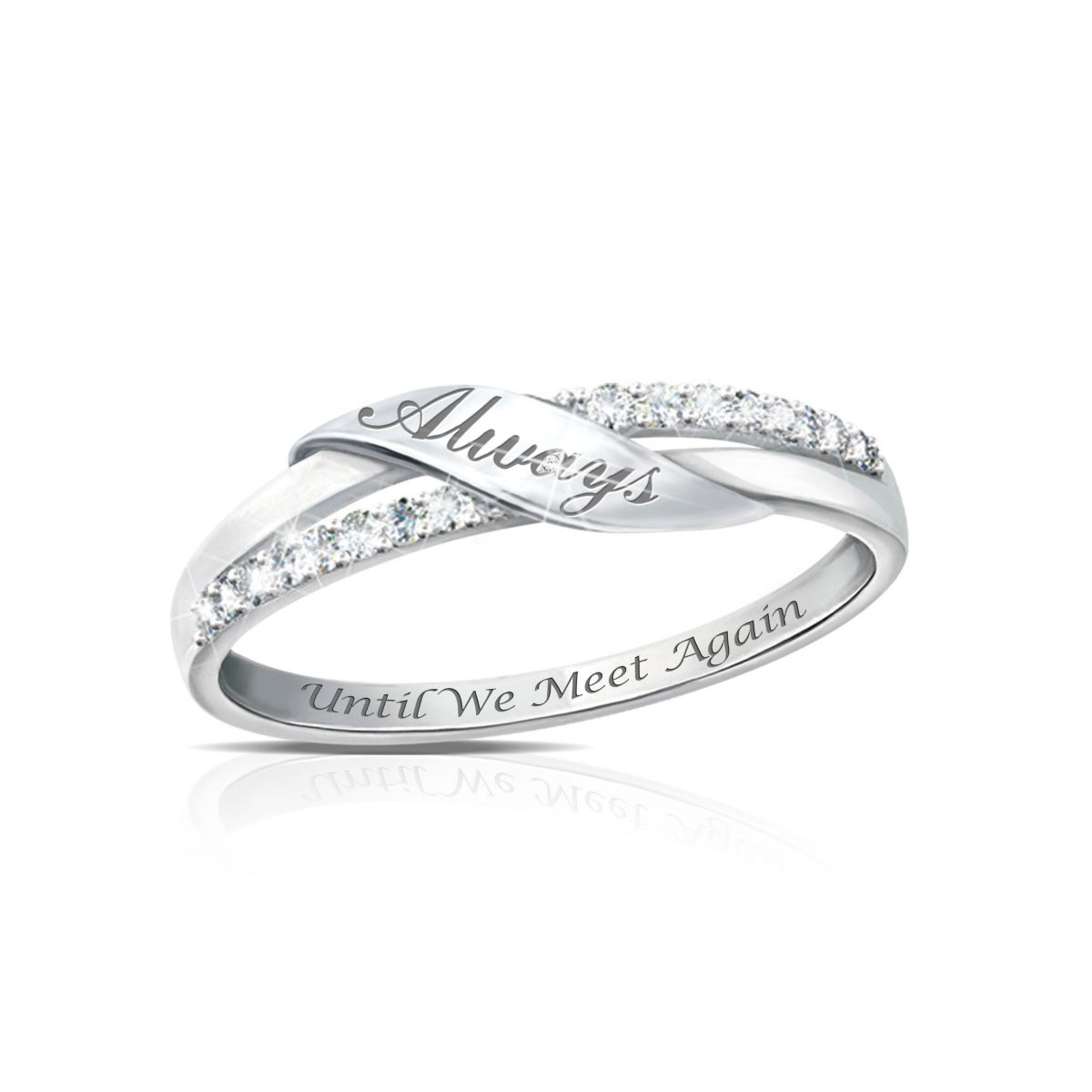 'Until We Meet Again' Diamond Ladies' Ring