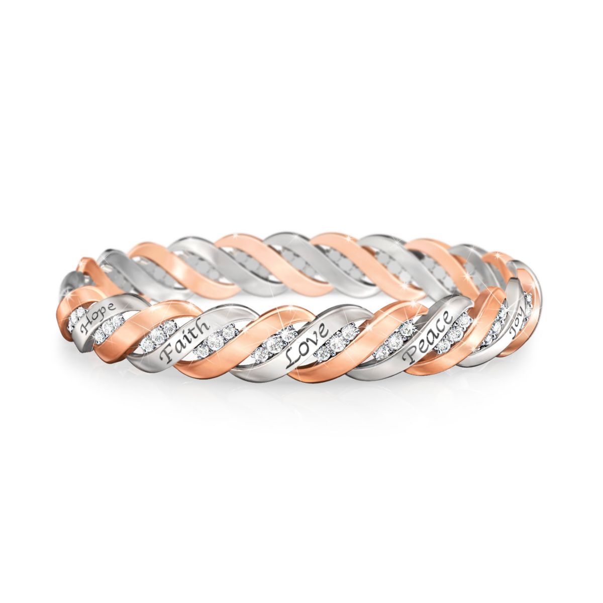 'Healing Waves' Copper Bracelet