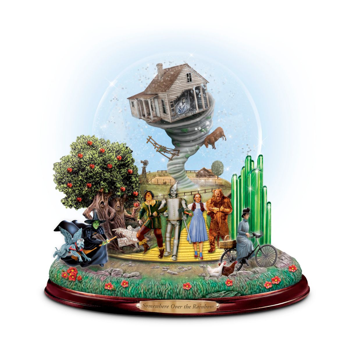 The LAND OF OZ Glitter Globe