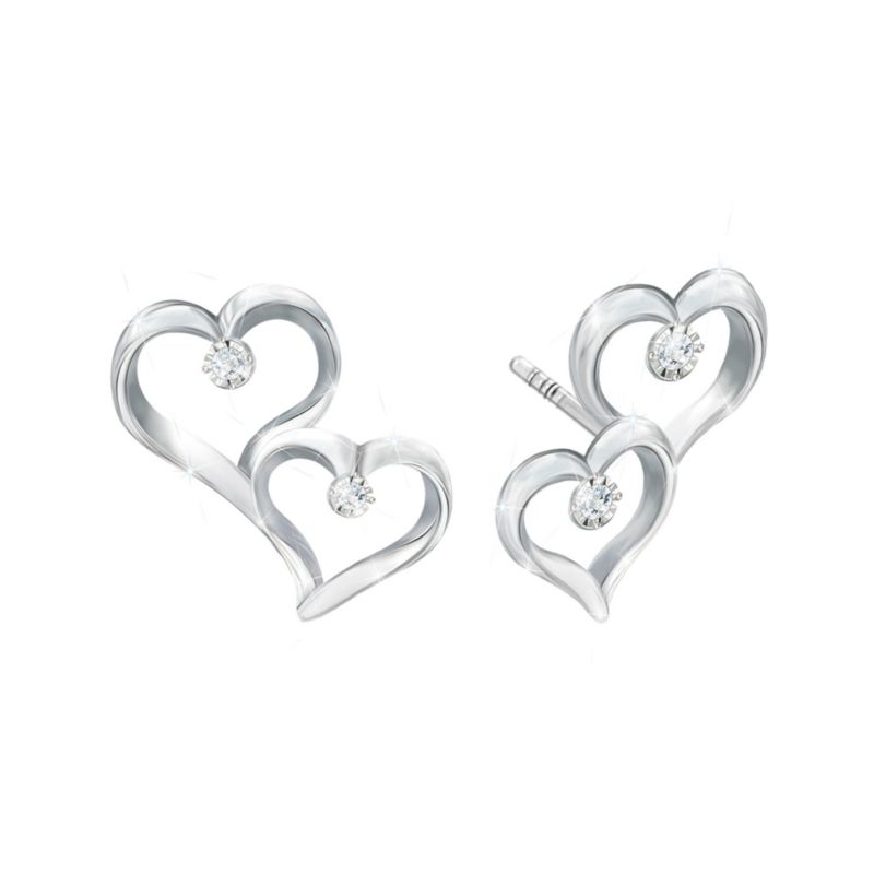 'Always My Daughter' Diamond Ladies' Earrings