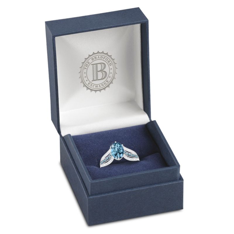 Fashion Twilight Lustre London Blue Topaz Sterling Silver Ladies