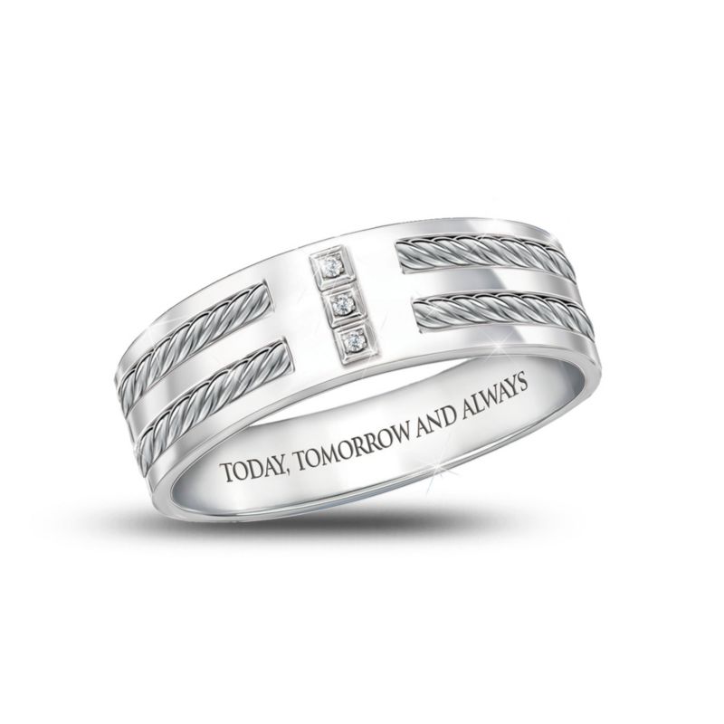 'Love Of My Life' Men's Diamond Ring