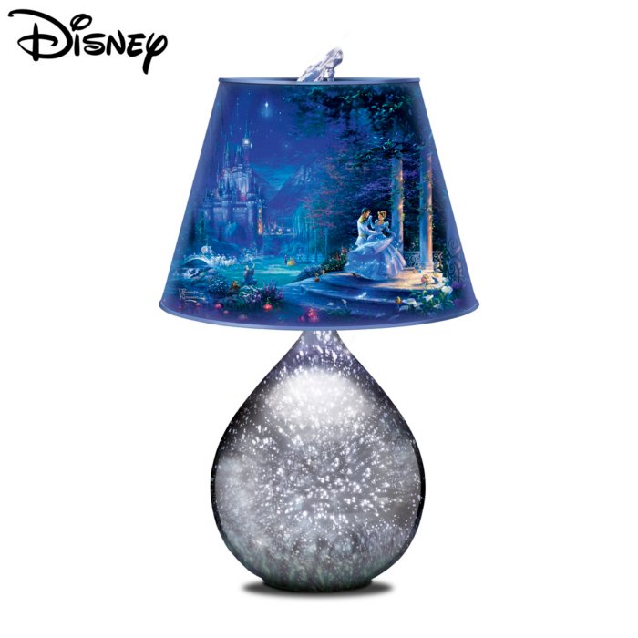 Disney Cinderella Thomas Kinkade, Disney Character Table Lamps