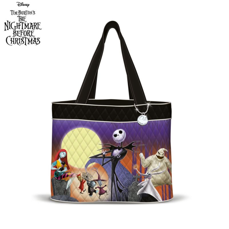 nightmare before christmas tote bag